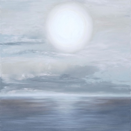 Soft Sky 90 x 90cms 