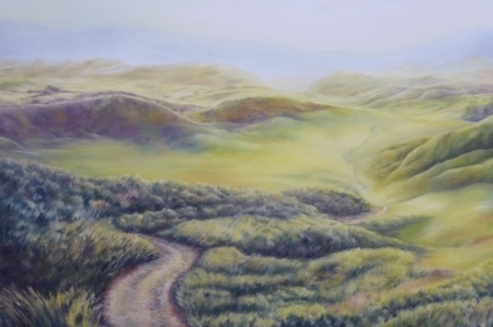 The journey begins 150 x 100 cms $2000
